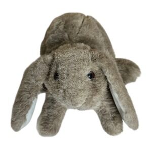 Folkmanis Folktails Bunny Rabbit Puppet Size 10" Brown Farm Pretend Plush‎ Toy